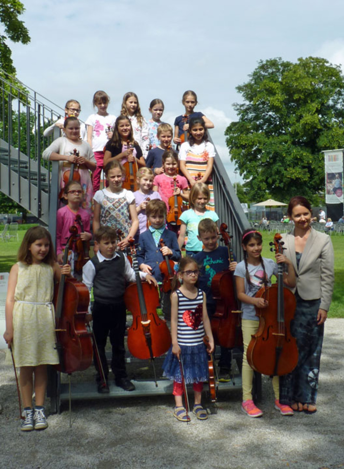 Streicherinnen und Streicher