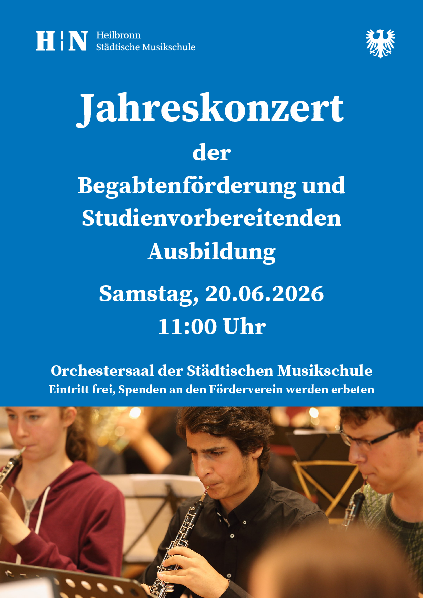Jahreskonzert der Begabtenförderung