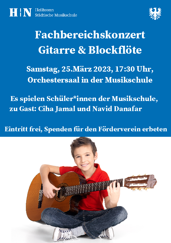 Fachbereichskonzert Gitarre / Blockflöte